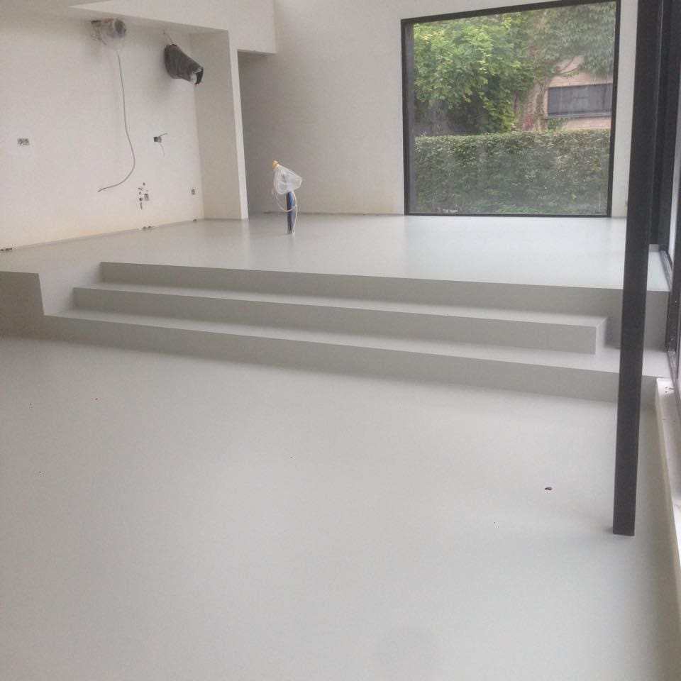 Een Betonnen Trap Bekleden Door Artfloors